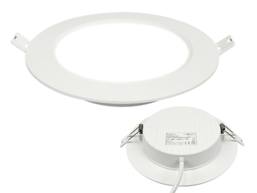 LED panel 12W 4000K neutrálne stropné zapustené svietidlo stropné bodové zapustenie