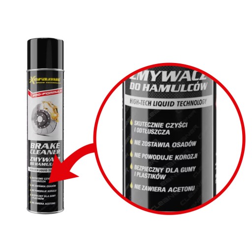 XERAMIC čistič bŕzd 600 ml