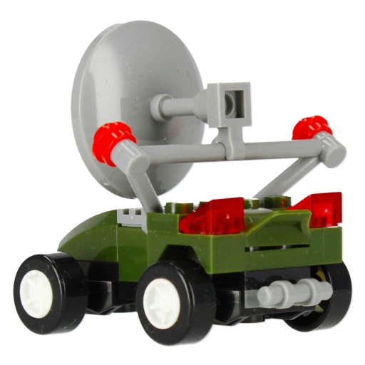 STAVEBNÉ BLOKY pre DETI 6 ročné 31 prvkov MILITARIA mix alleBLOX