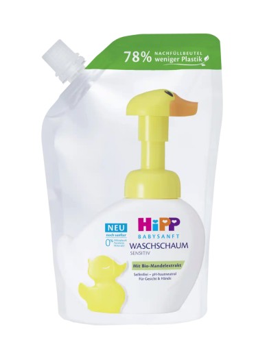 HIPP WASCHSCHAUM umývacia pena pre deti REFILL 250ml Z NEMECKA