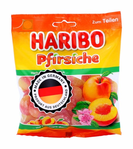 HARIBO Fruit Marshmallows Broskyne 175g DE