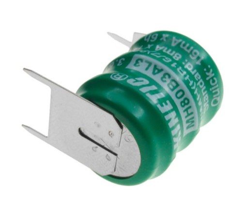 Ni-Mh nabíjateľná batéria 3,6V 80mAh Batéria pre tlač PCB