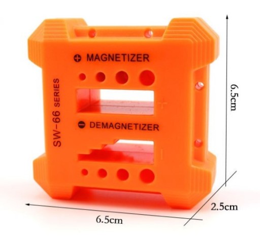 MAGNETIZÁTOR DEMAGNETIZÁTOR PRE SKRUTKOVAČKY, SKRUTKOVACIE BITKY