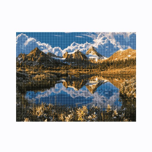 Diamantové vyšívanie Diamant 30x40cm Hory DPX-14242