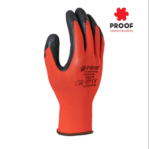 PRACOVNÉ RUKAVICE OCHRANNÉ LATEXOVÉ RUKAVICE SILNÝ PROOF REDWORK Veľkosť 10 1 PÁR