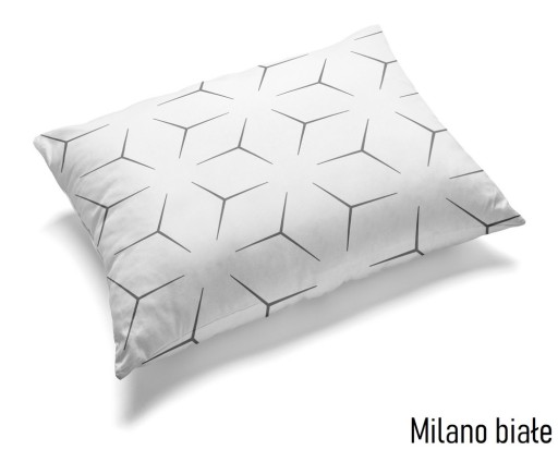 Obliečka na vankúš 70x80cm Milano biela