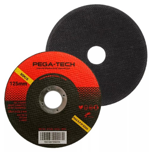 KOVOVÉ REZNÉ KOTOUČE 125x1,2 10 ks.