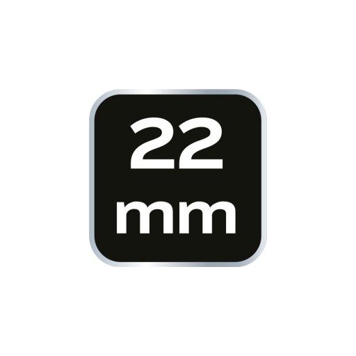 3/4 šesťhranná objímka, 22 mm