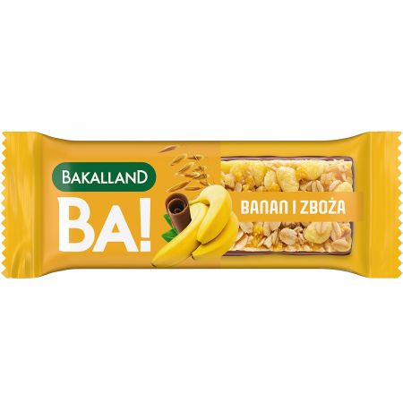 Bakalland Ba! Banánová cereálna tyčinka 40 g