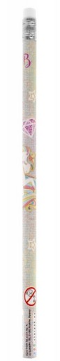 ceruzka s gumou HB UNICORNS STARPAK 490989 GREY