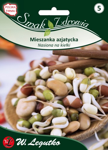 Semená na klíčky - Ázijská zmes - Semená - W. Legutko