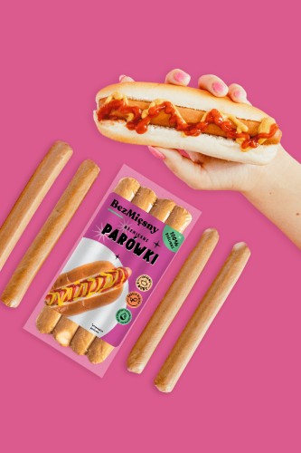 Bezmäsité párky 180 g bezmäsité