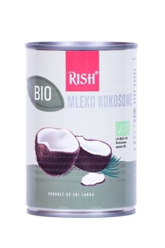 Kokosový krém 17% tuku (kokosové mlieko) BIO 400 ml