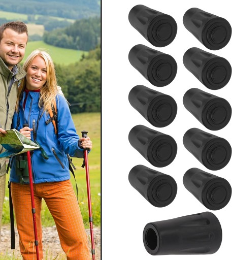 10x NÁHROBKY NA NOHY KRYTY TOPÁNKY NA TYČE PRE NORDIC WALKING NORDIC POLICE