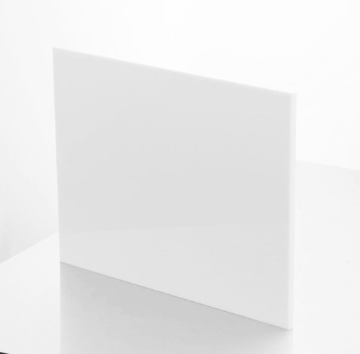 PLEXI 3mm LESK BIELA 30x20 cm plexi