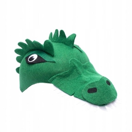 KLOBÚK, DRAK, KROKODÝL, ALIGÁTOR, KOSTÝM DINOSAUR