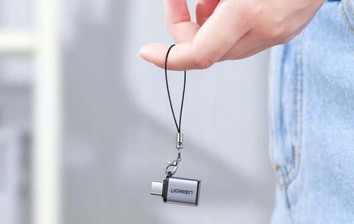Adaptér USB typu C na USB 3.0 UGREEN US270 sivý
