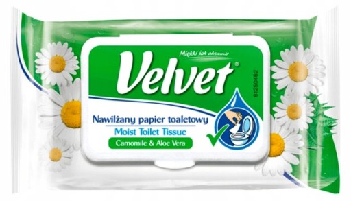 MOISTURIZED Bio toaletný papier s vôňou zamatu