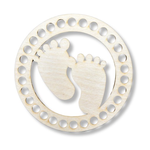 Základňa Dno košíka Dno košíka Nohy Narodenie dieťaťa Baby Shower 15cm