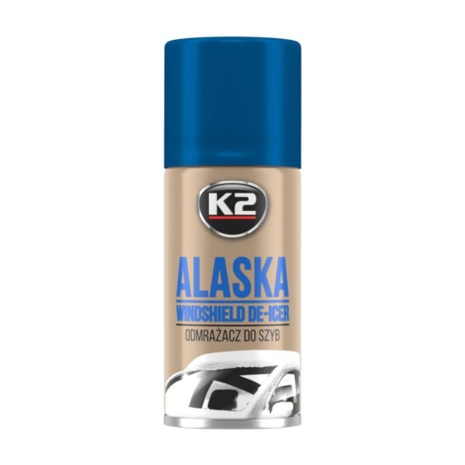 K2 ALASKA 150ml SPREJ NA ROZMRAZOVANIE OKIEN -70 ́C