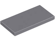 LEGO TILE 87079 TILE 2x4 tmavosivá DBG NEW (4g) 4 ks.