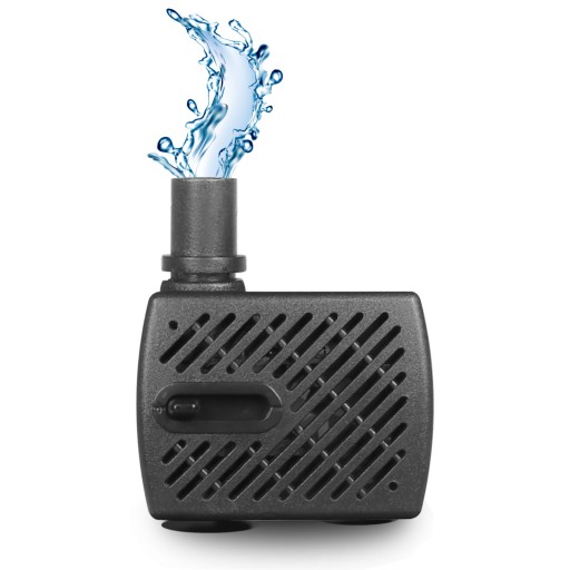 MINI VODNÉ ČERPADLO DO CHLADNIČNEJ FONTÁNY VŠESTRANNÉ, TICHÝ VÝKON 220 l/h