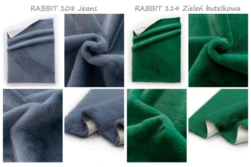 Kožušinový koberec RABBIT 40x60, multifunkčný do kúpeľne, obývačky