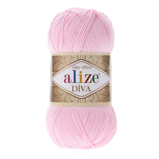 Alize Diva 185 - baby pink