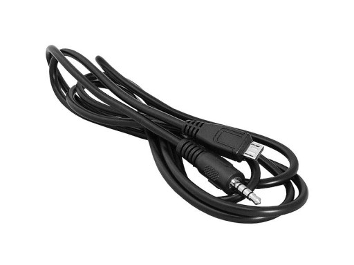 Kábel micro USB konektor jack konektor 3,5 4pol 1,5 m (2732)