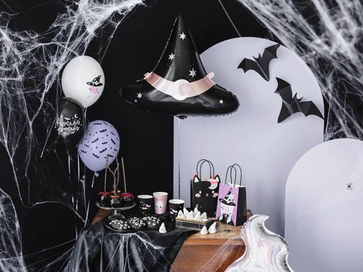Fóliový balón Halloween čarodejnícka čiapka 60 cm