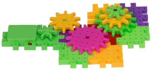 Stavebné bloky, puzzle vzdelávacieho zariadenia