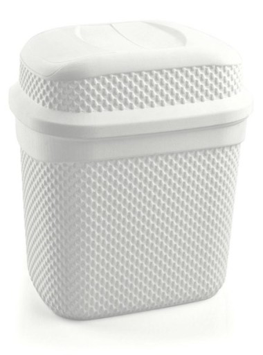 KOŠ, ODPAD, VYKLÁPACIA KVAPKA 4L, VYKLÁPACIA NÁDOBA