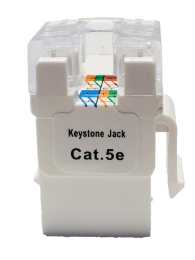 Socket RJ45 keystone modul cat.5e UTP nástroj