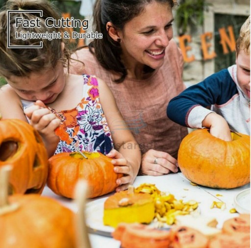 5-dielna súprava náradia na vyrezávanie halloweenskej tekvice