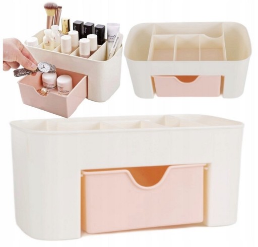 ORGANIZÉR BOX NA KOZMETIKU, ŠPERKY, HODINKY