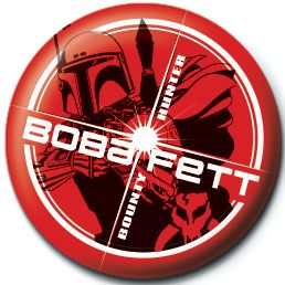 Brošňa so špendlíkom na oblečenie Star Wars Boba Fett