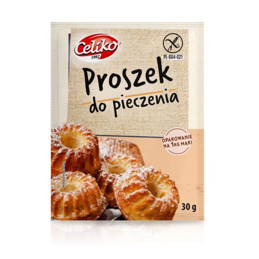 PRÁŠOK DO PEČIVA 30g BEZLEPKU NA PEČENIE