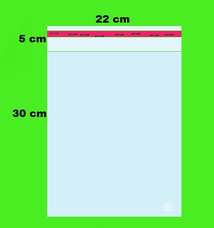 PP CELOFÁNOVÉ VRECKO S PÁSKOM 22x30+5, zatavené