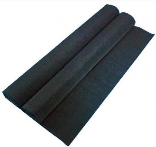 CRIPPED BLACK hodvábny papier pre detskú školu