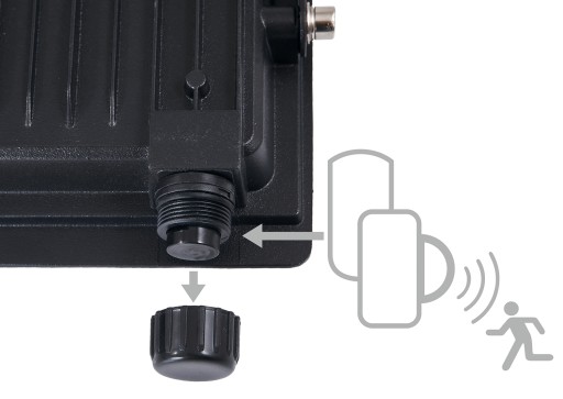 HALOGÉNOVÉ LED SVETLO CUDI - 20W ČIERNA BEZ CR 6500K