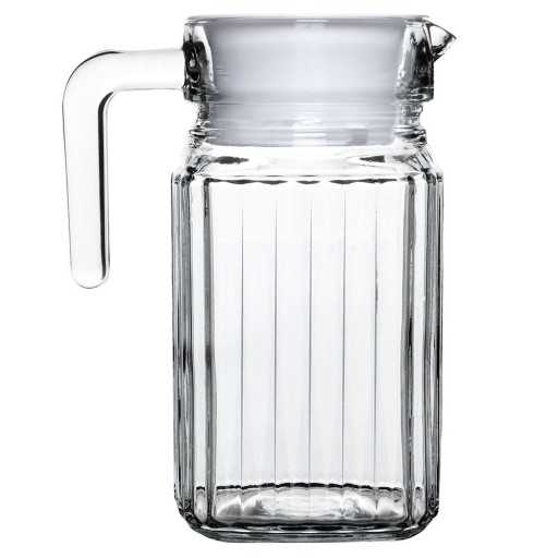 NÁPOJE džbán, džús, limonáda, pohár, viečko, 0,6L