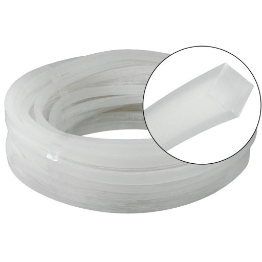 SILIKÓNOVÝ PROFIL TESNENIA 4x4mm SILIKÓN 4x4