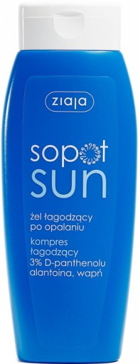 ZIAJA upokojujúci gél po opaľovaní 200 ml