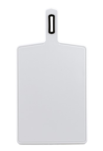 Doska na krájanie Plastic Kitchen Universal Vegan Medium White