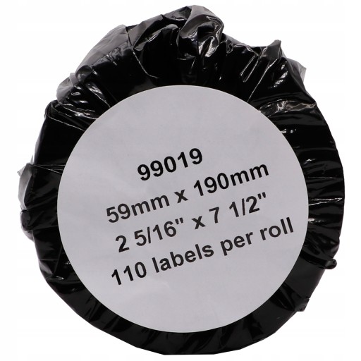 Štítky pre 99019 Dymo 59x190mm S0722480 110 ks.