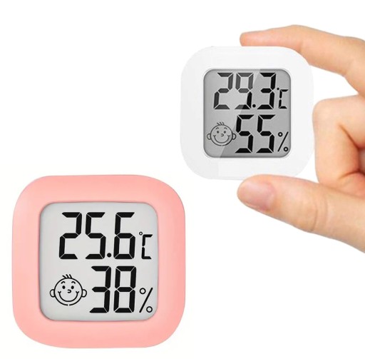 DIGITÁLNY TEPLOMER HYGROMETER PRIESTOROVÁ METEOSTANICA S DISPLEJOM AG355C
