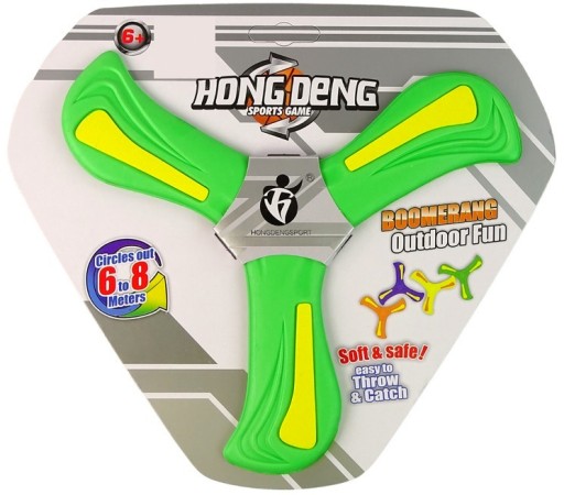 FLEXIBILNÝ BOOMERANG ĽAHKÝ PENOVÝ DISK BOOMERANG