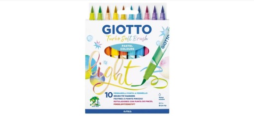 GIOTTO TURBO MÄKKÉ KEFOVÉ PERÁ 10 FAREB PASTEL 426900