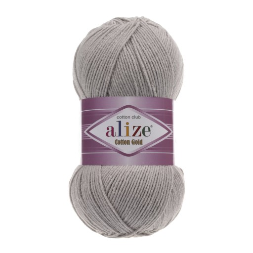 Alize Cotton Gold - 200 svetlošedá