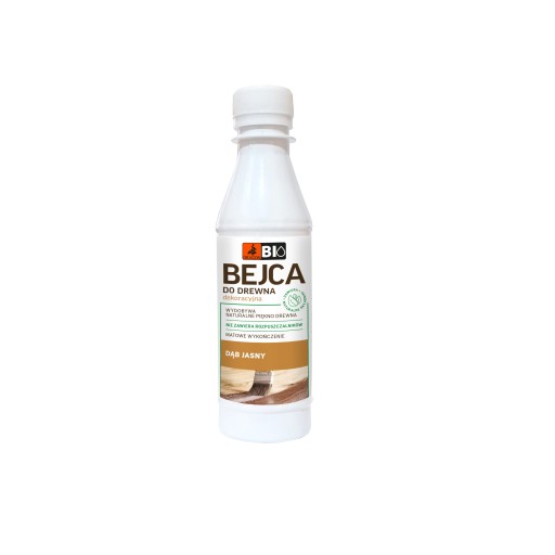 Dekoratívna lazúra na drevo DUB SVETLÝ 200ml DRAK
